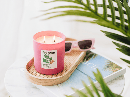 Maxi bougie parfumée Dominican Republic