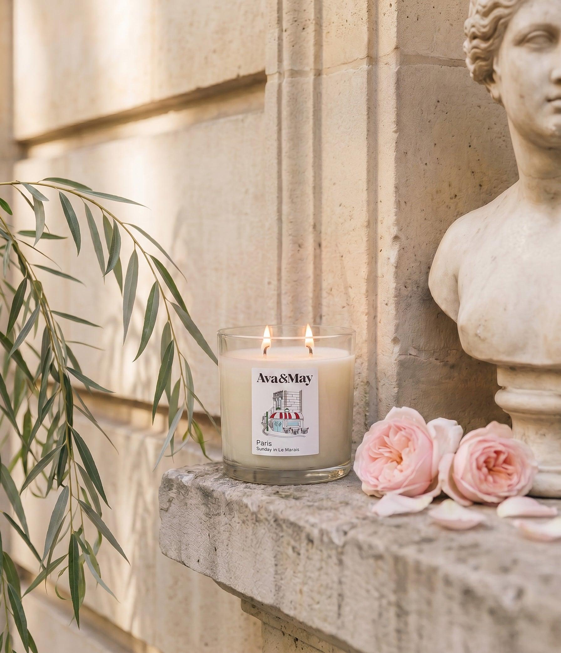 Maxi bougie parfumée Paris
