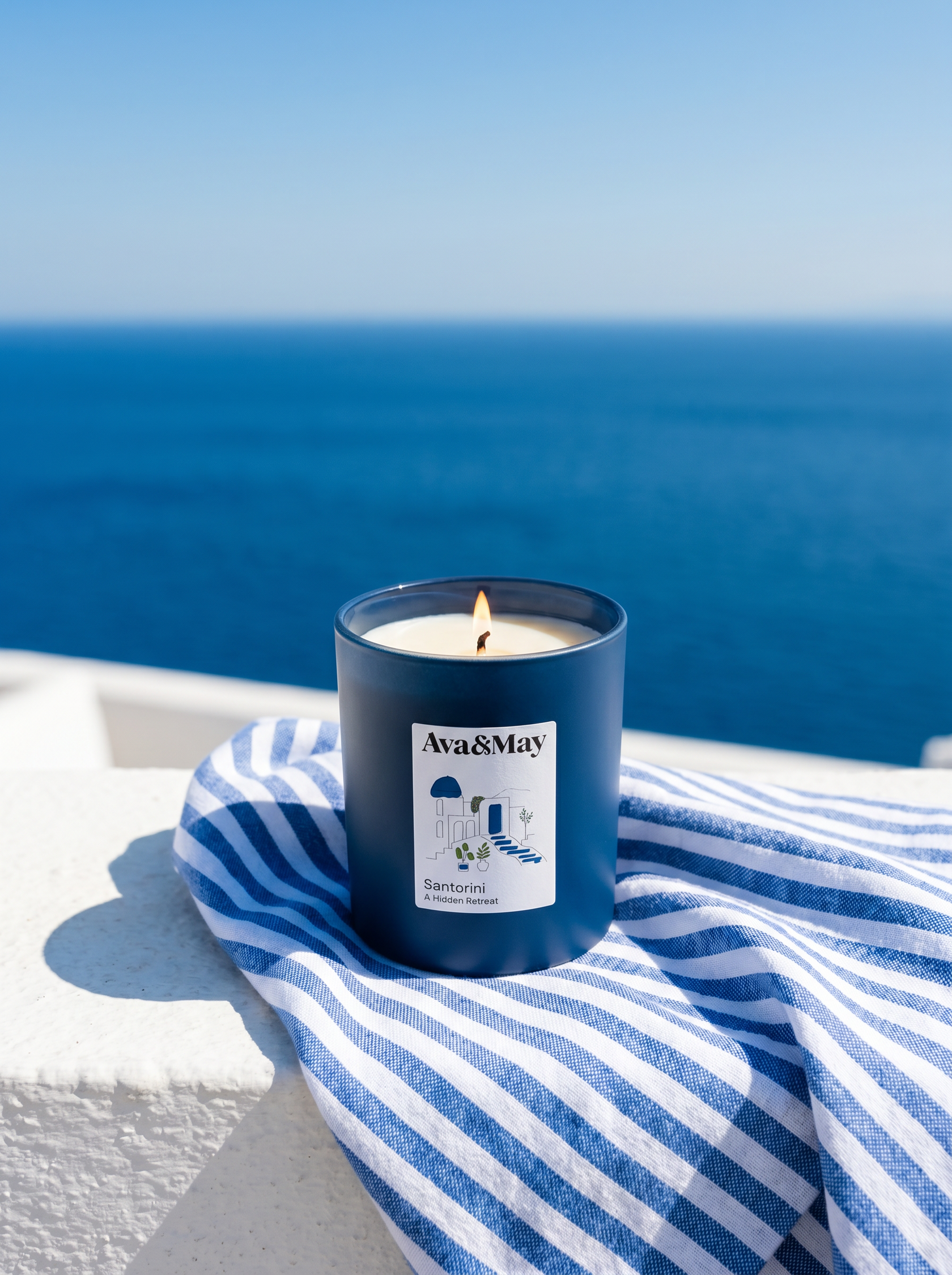 Bougie parfumée Santorini