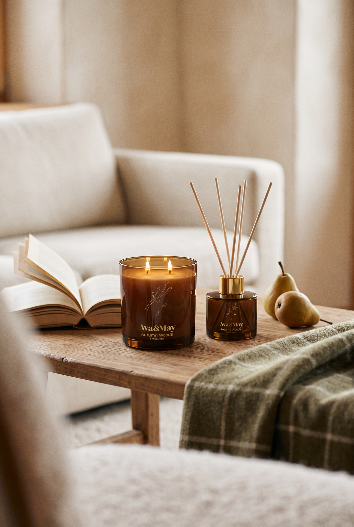 Set Autumn Woods Home Fragrance