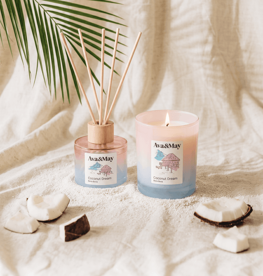 Set Coconut Dream Home Fragrance