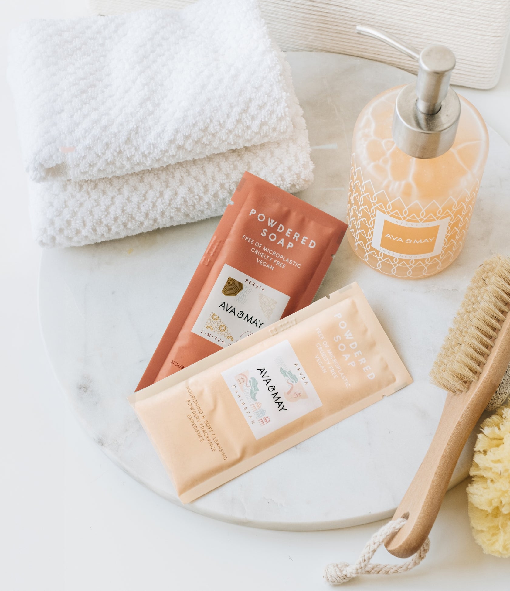 Set Duo Exotic Powdered Soaps