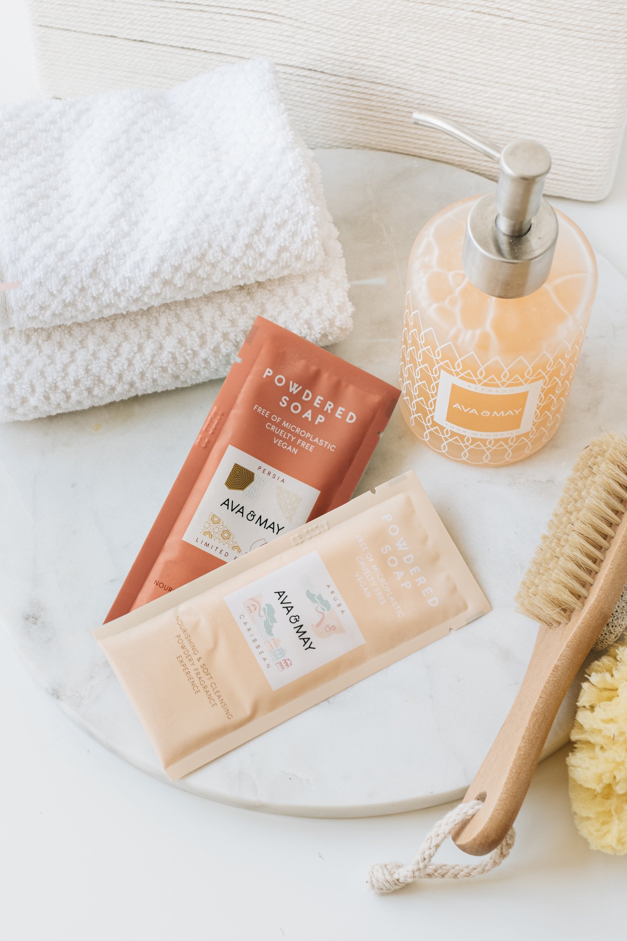 Set Exotic Powdered Soaps