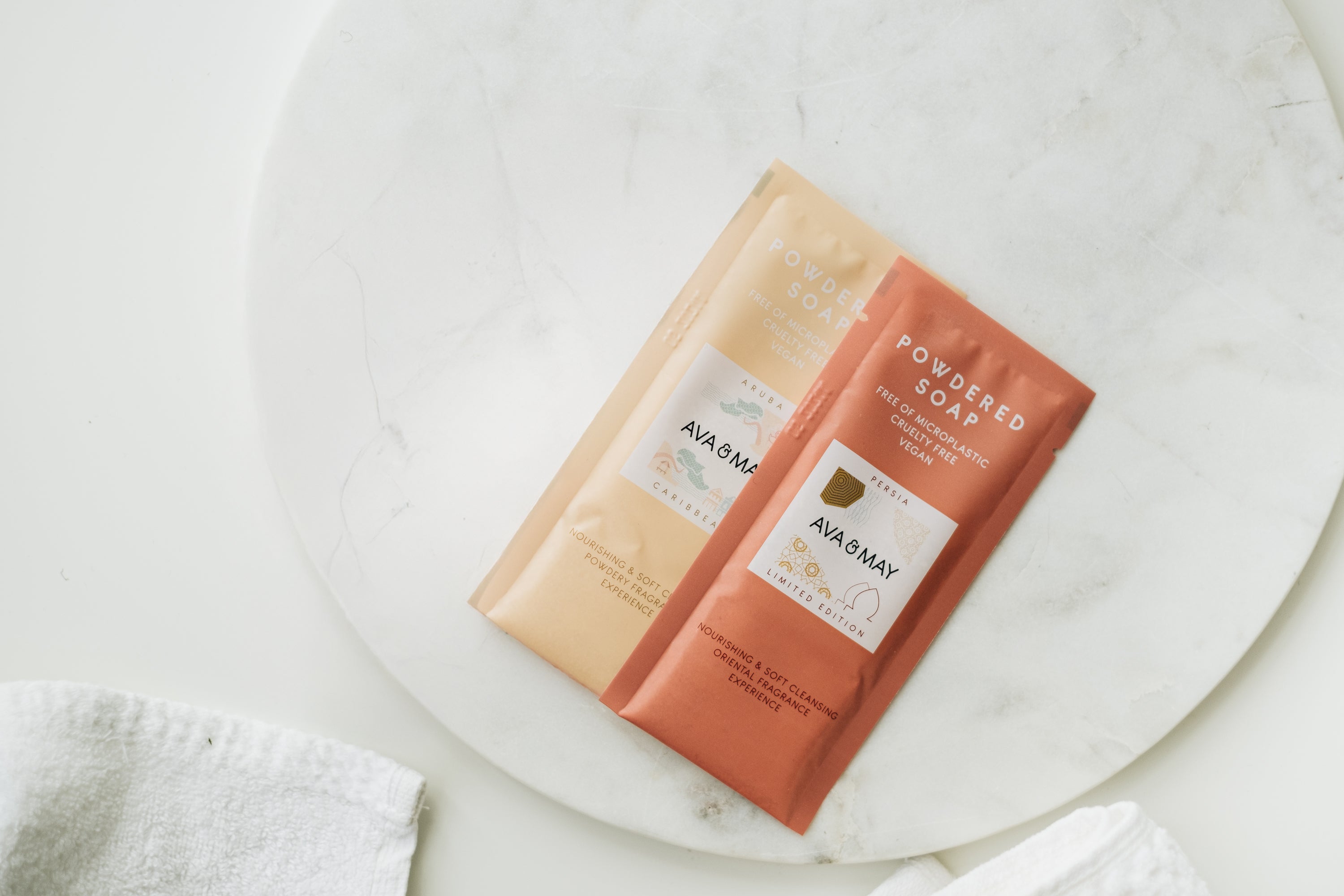 Set Exotic Powdered Soaps