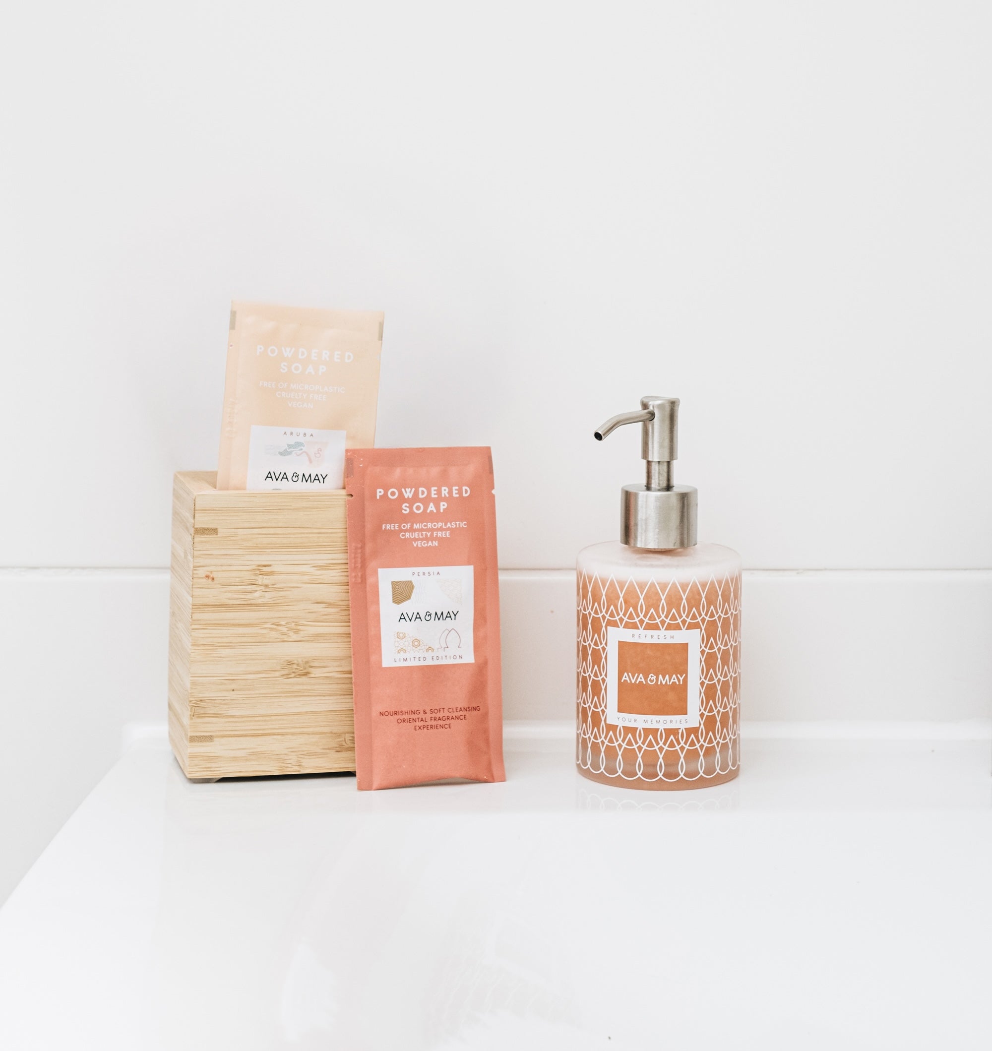 Set Exotic Powdered Soaps