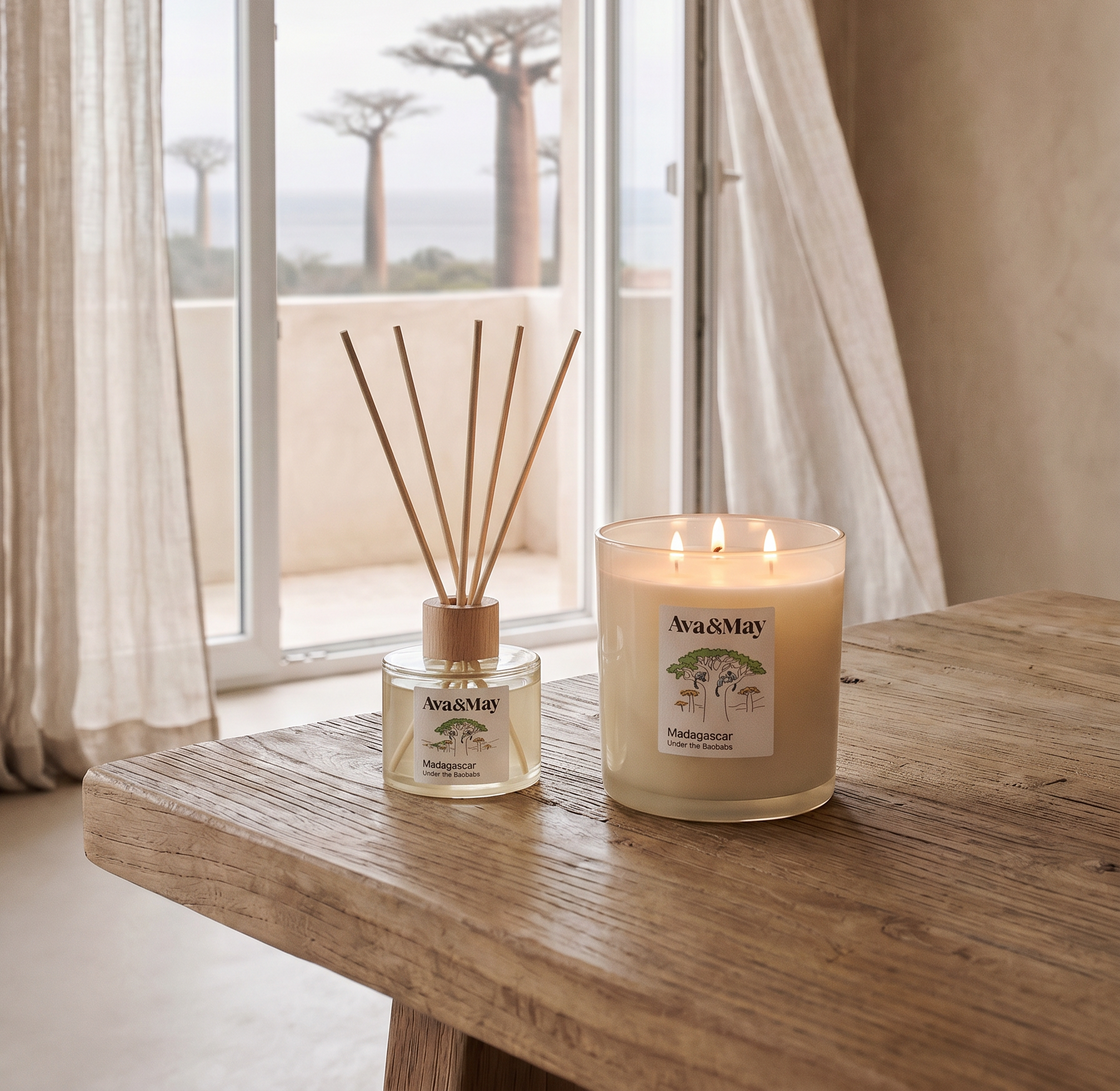Set Madagascar Home Fragrance