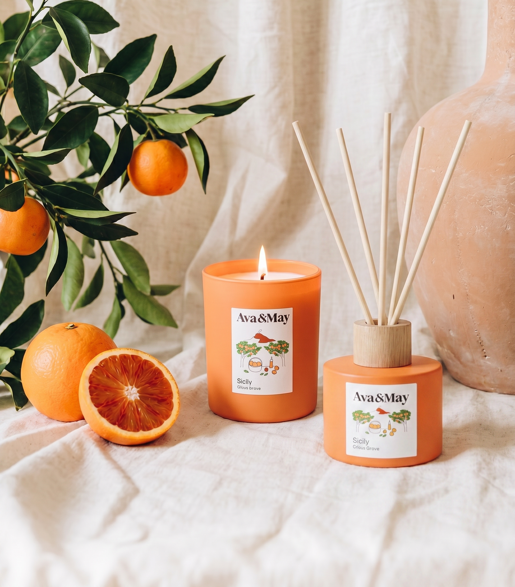Set Sicily Home Fragrance