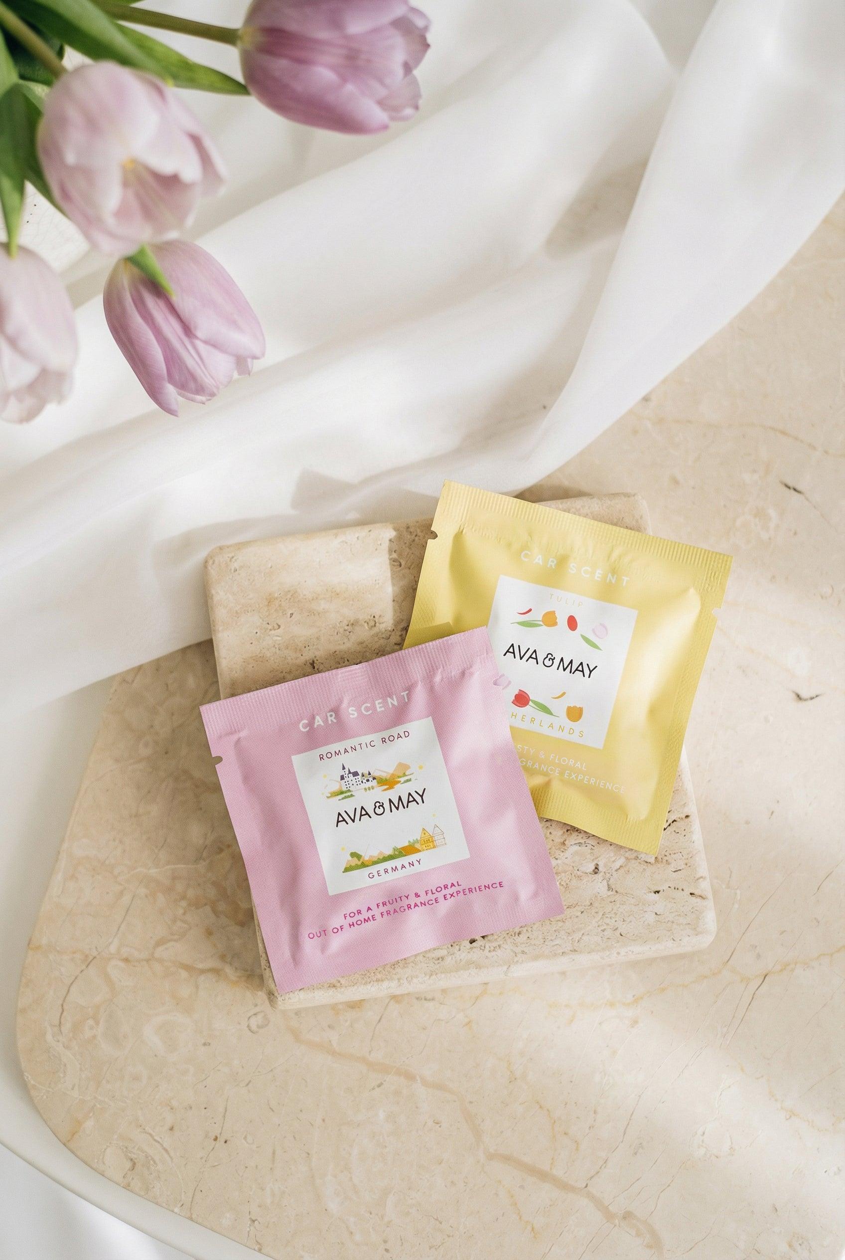 Set de recharges Tulip et Romantic Road - Ava&May - France