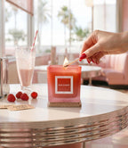 Bougie parfumée Strawberry Milkshake - Ava&May - France