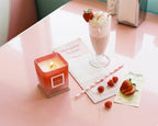 Bougie parfumée Strawberry Milkshake - Ava&May - France