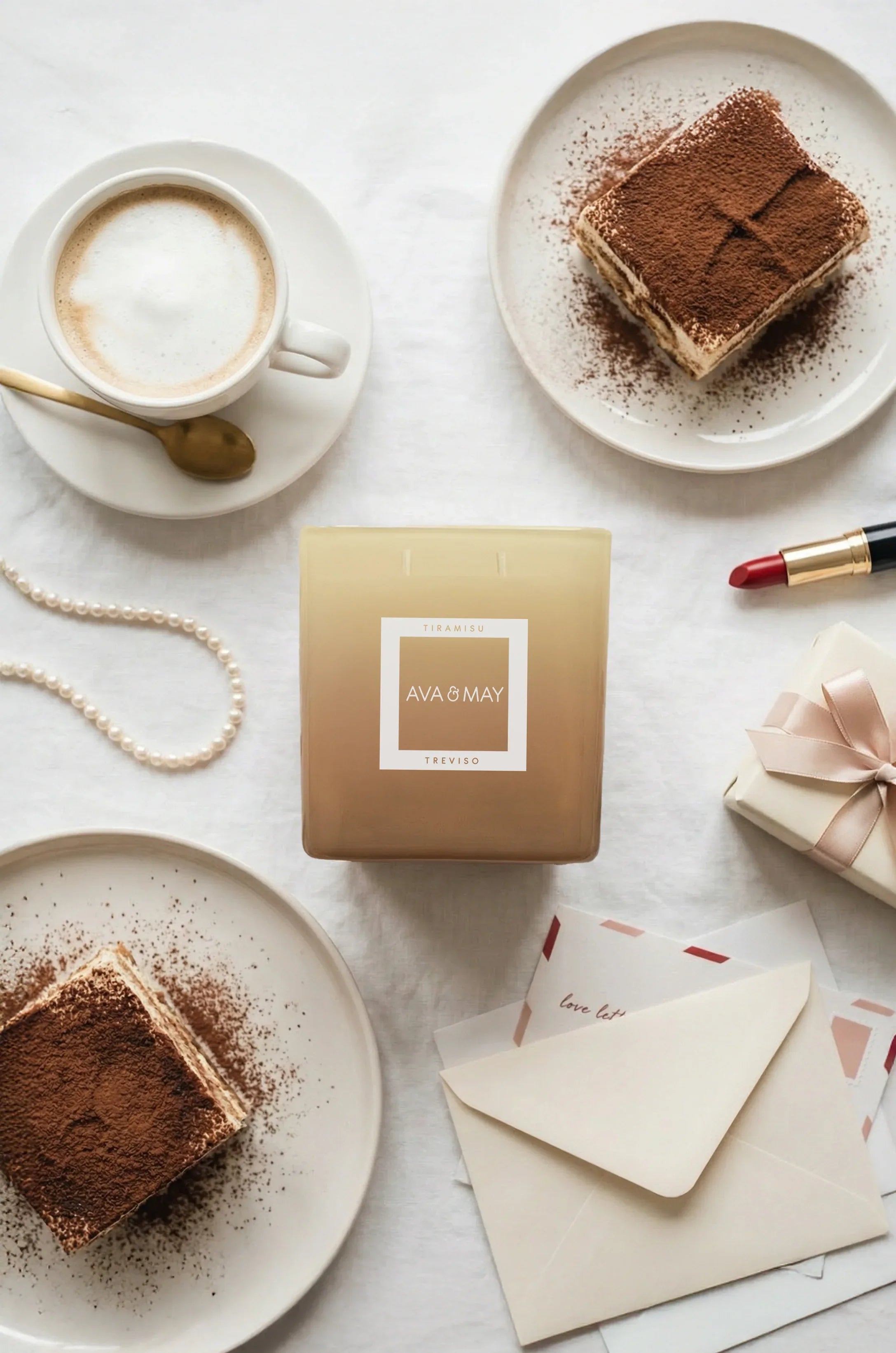 Maxi bougie parfumée Tiramisu
