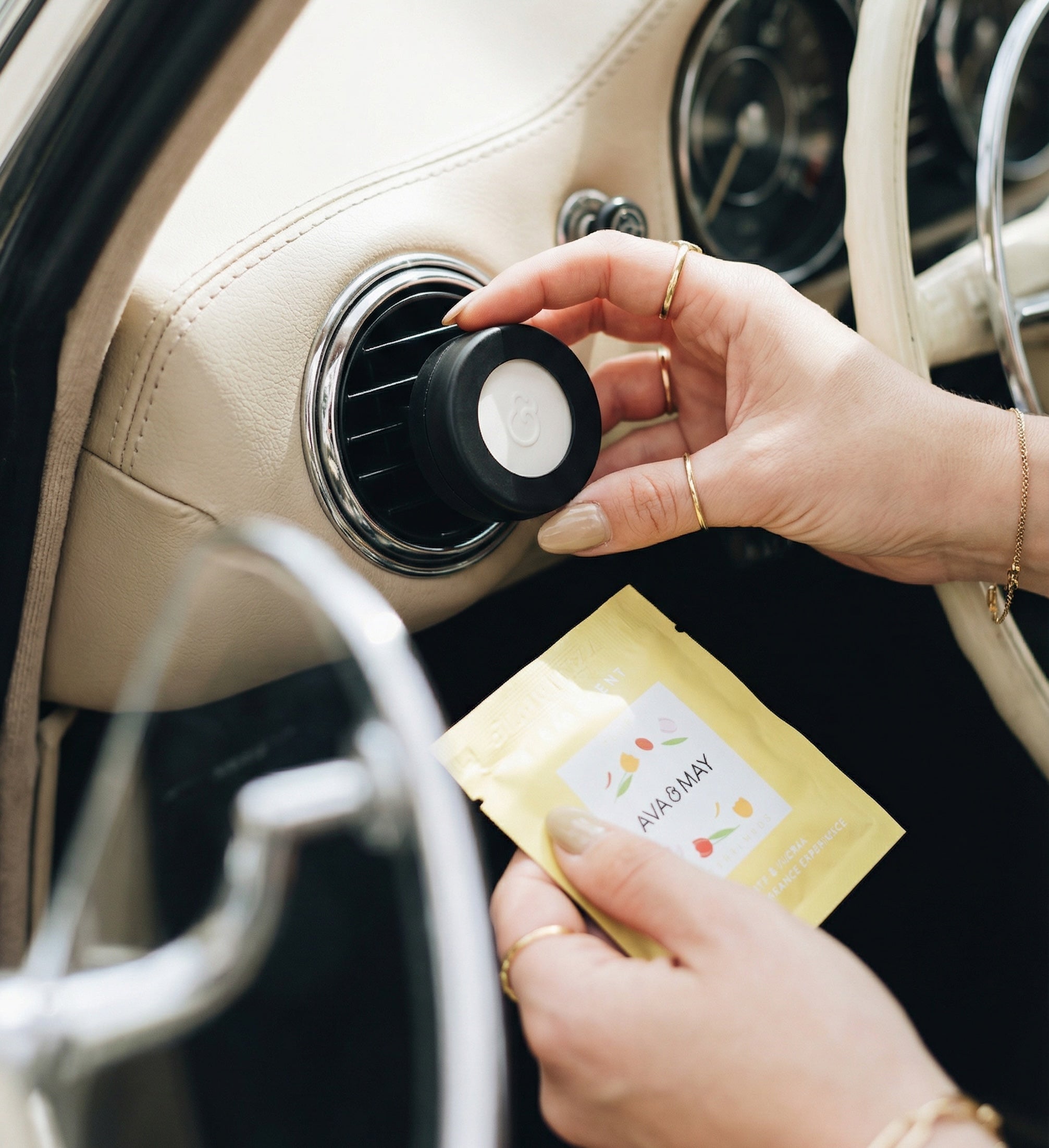 Parfum pour voiture Tulipe