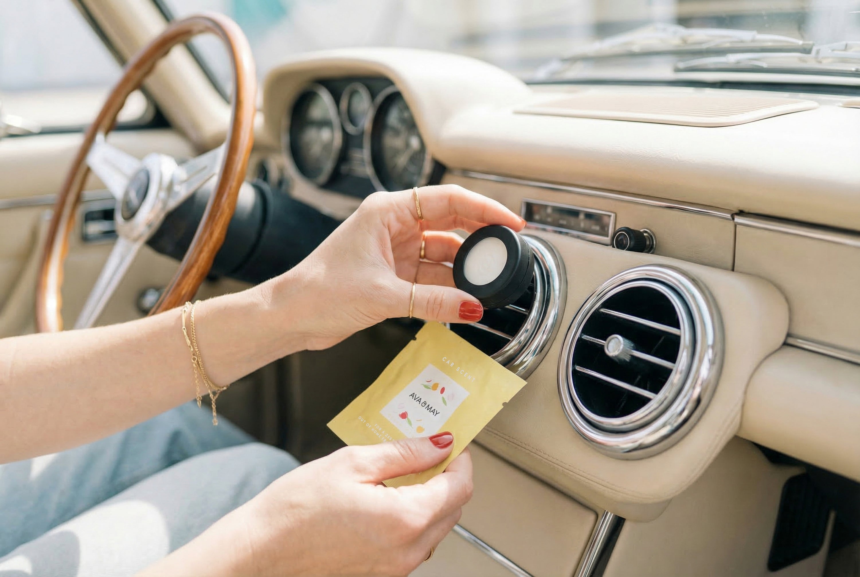 Parfum pour voiture Tulipe