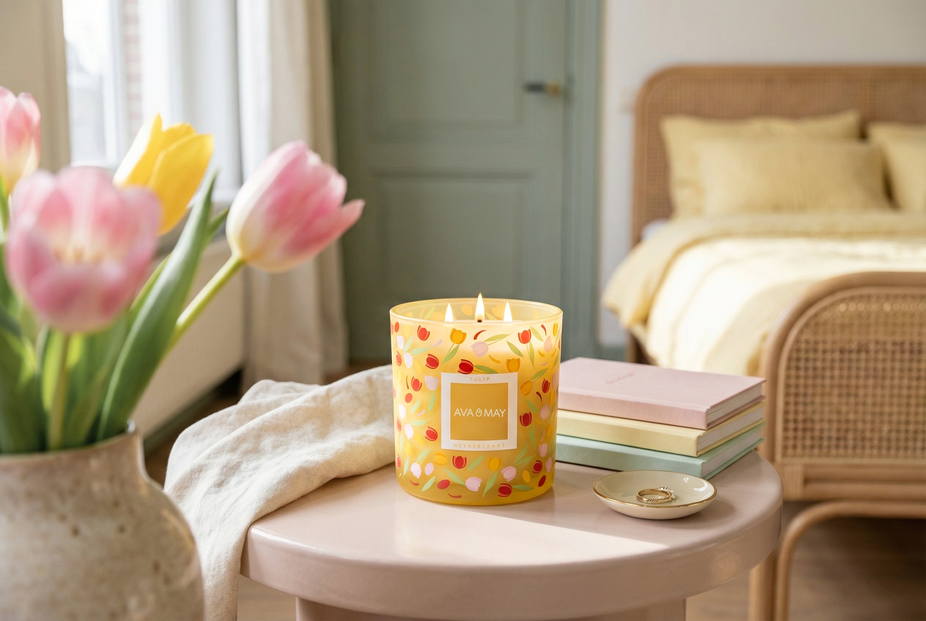 Bougie parfumée Tulipe