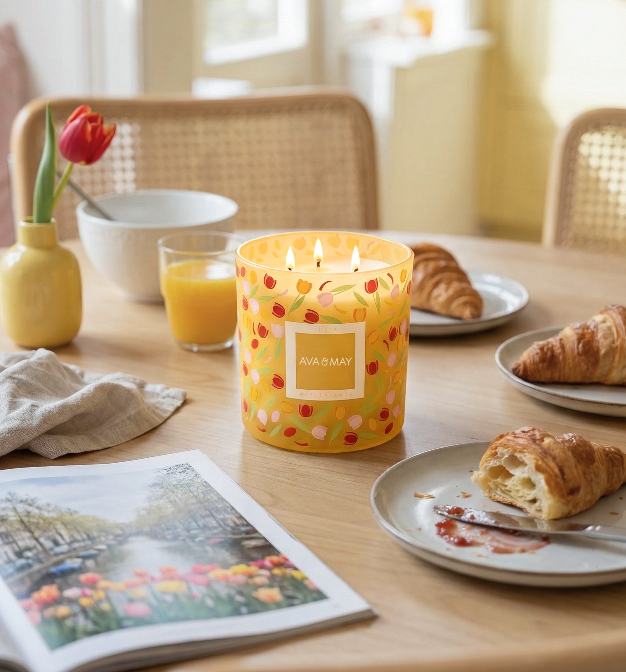 Bougie parfumée Tulipe