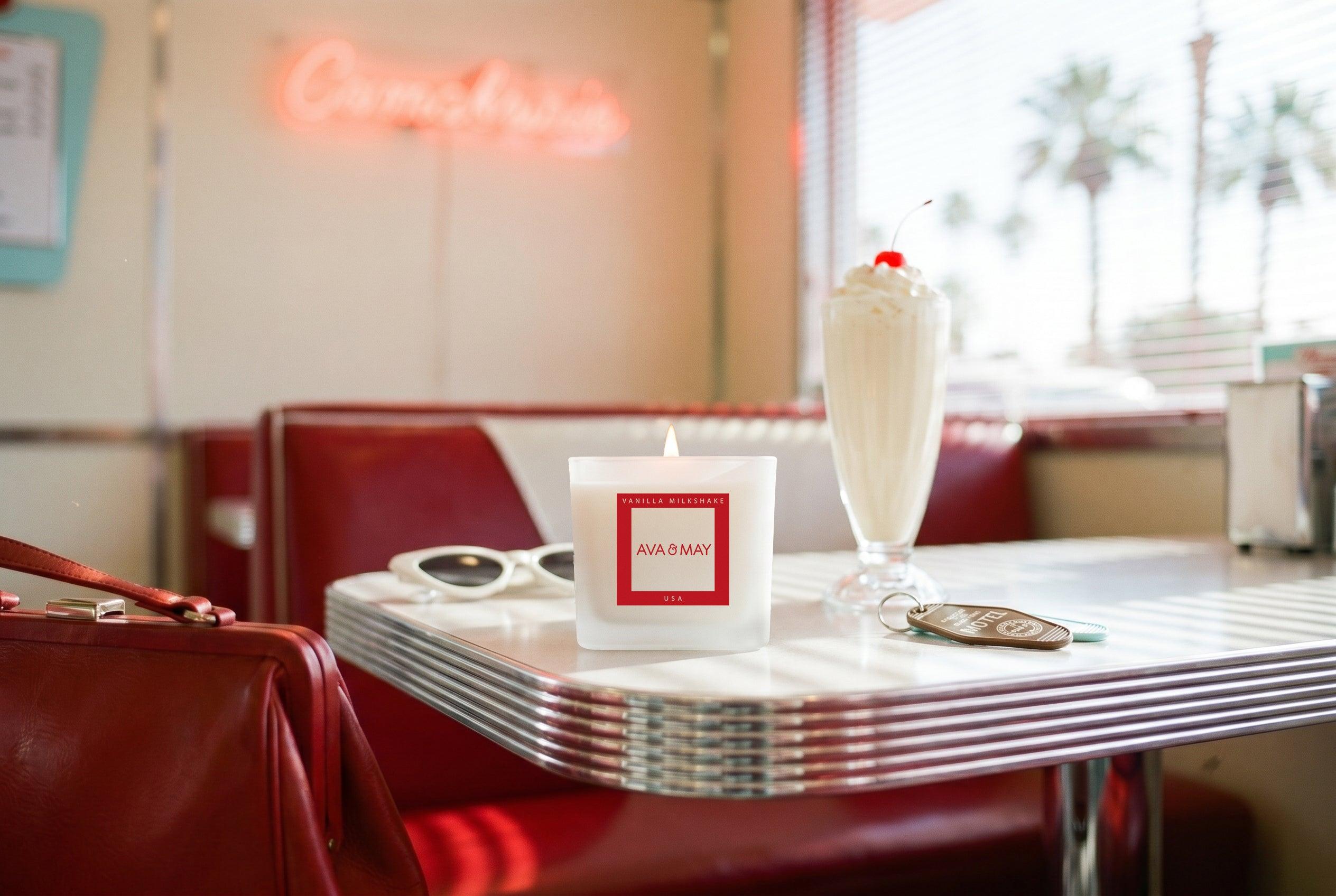 Bougie parfumée Vanilla Milkshake - Ava&May - France