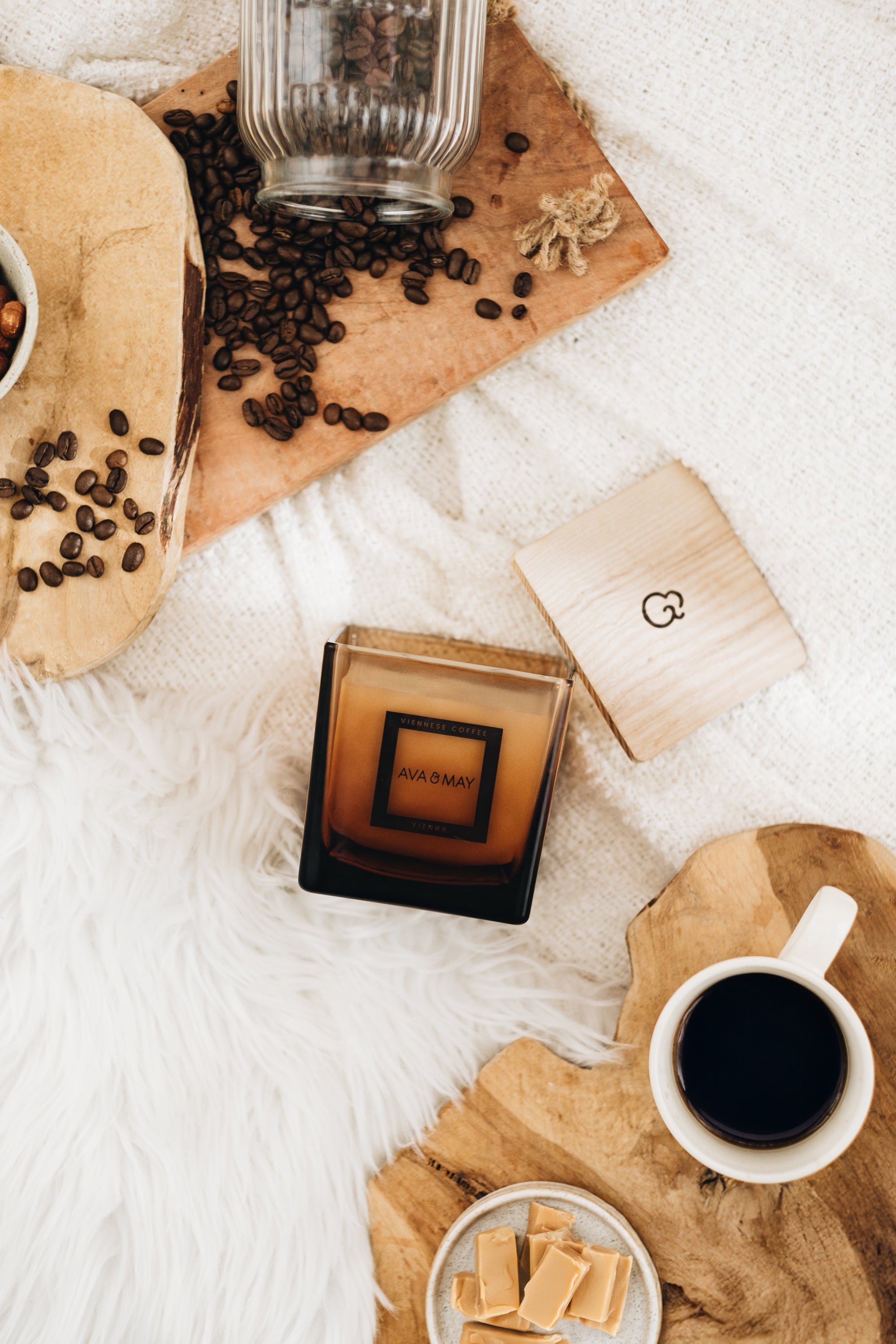 Maxi bougie parfumée Café Viennois