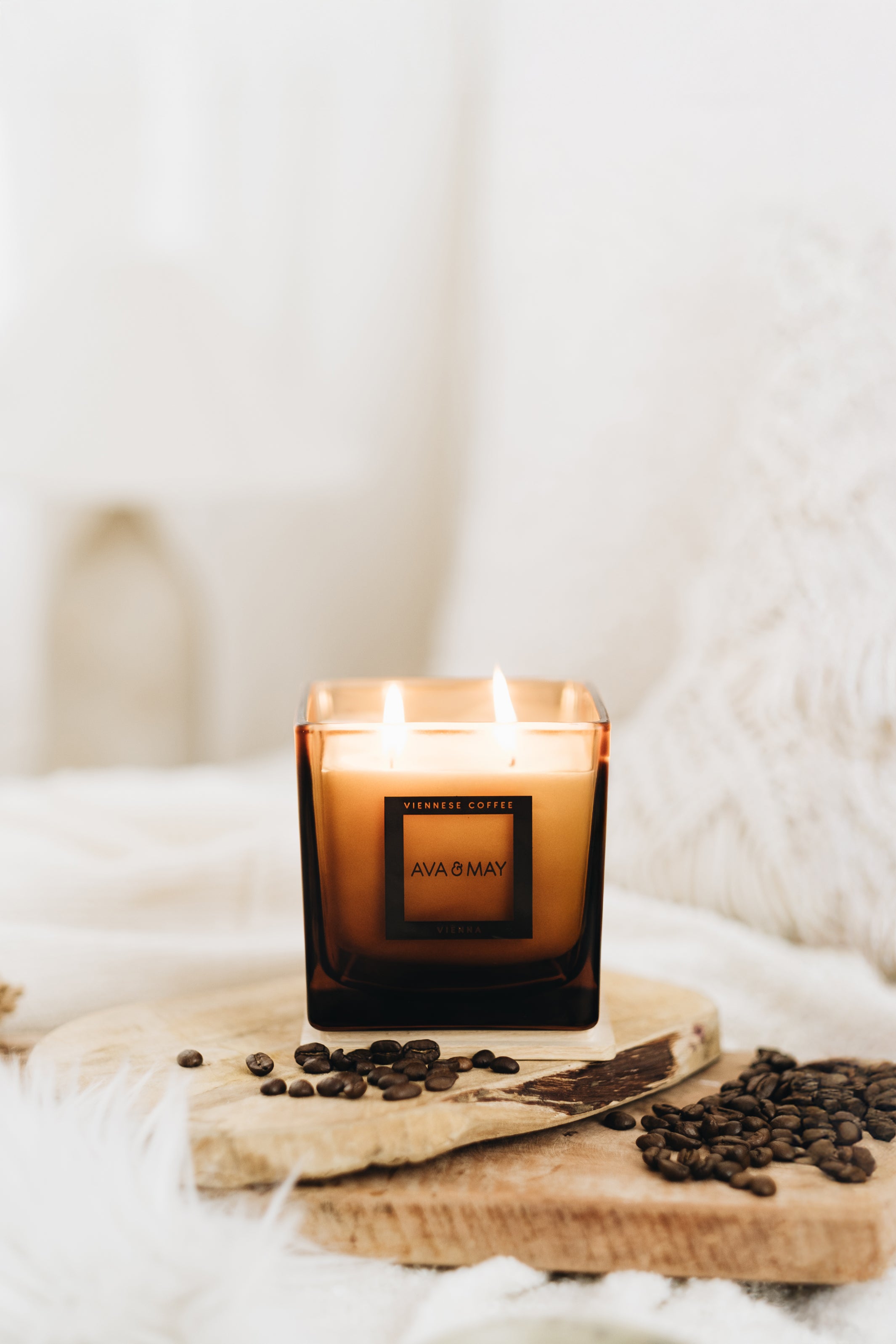 Maxi bougie parfumée Café Viennois