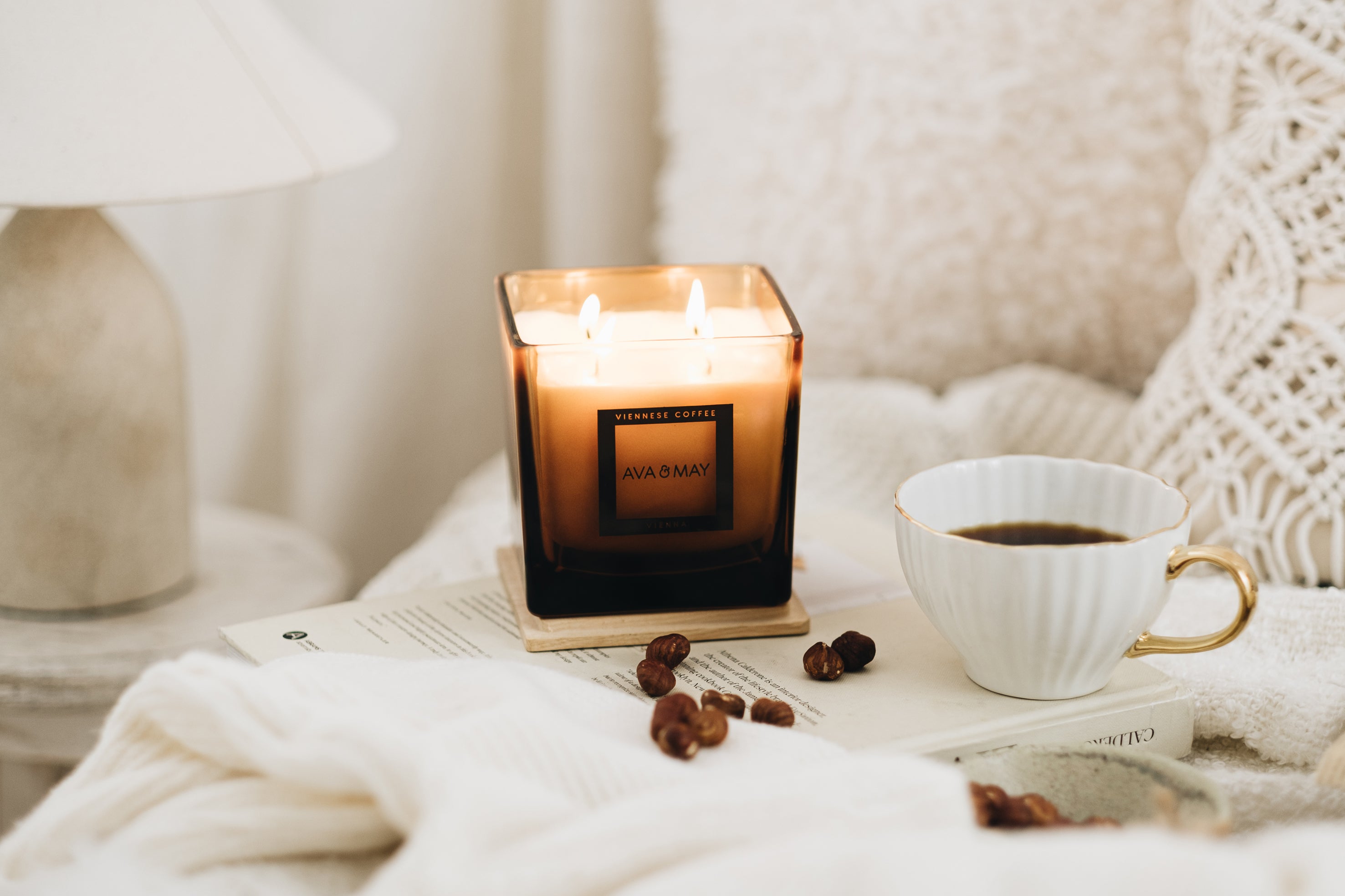 Maxi bougie parfumée Café Viennois