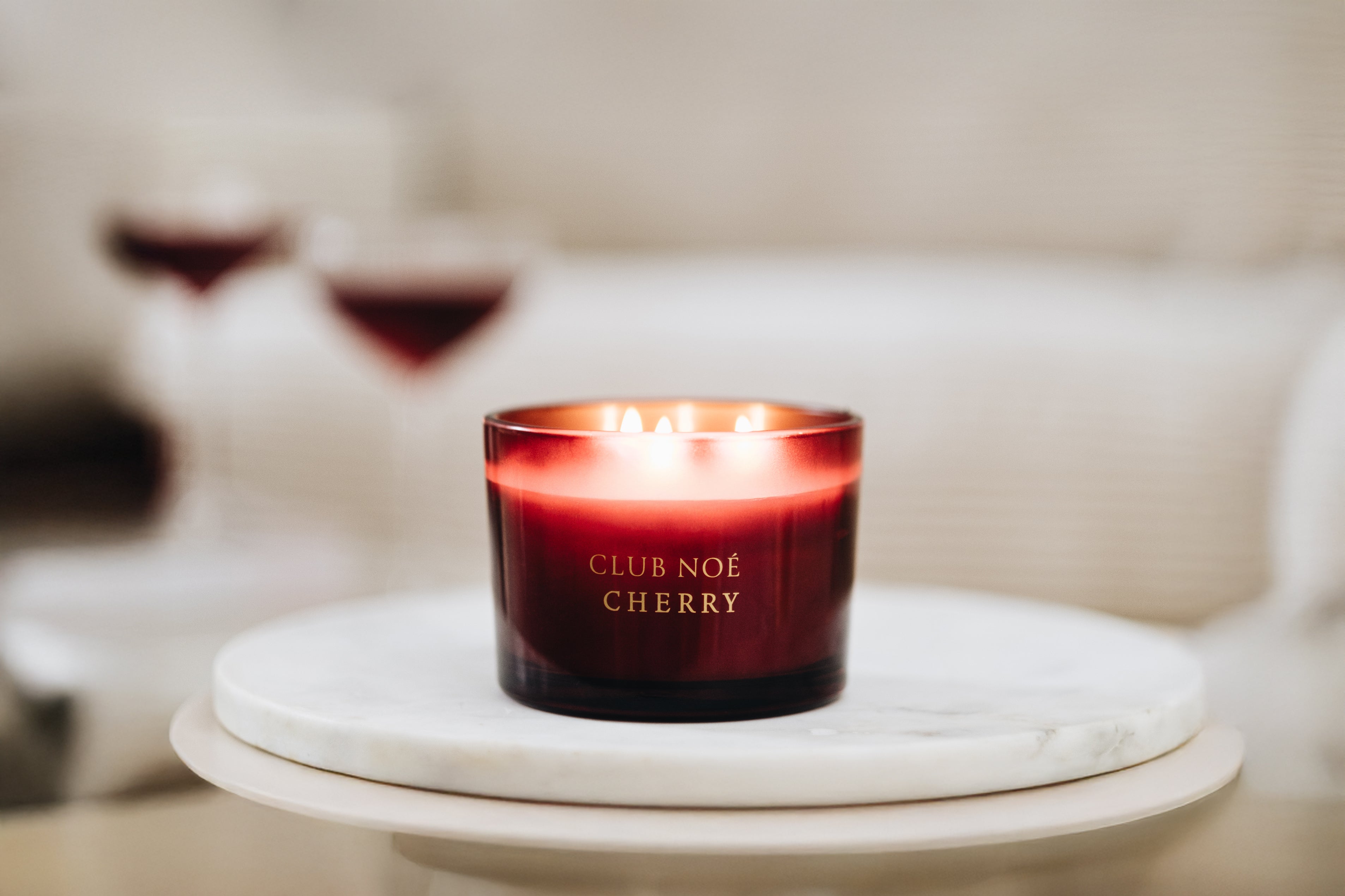 Maxi bougie parfumée Cherry