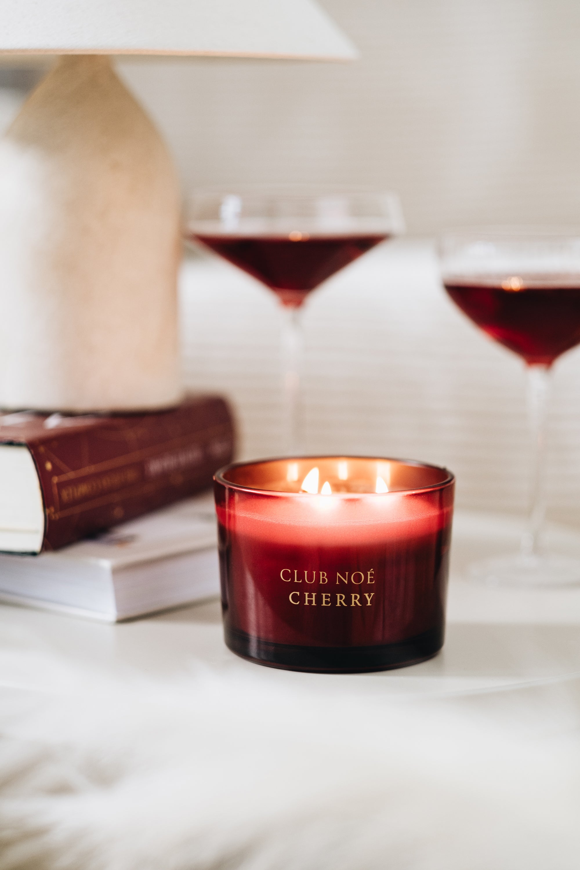 Maxi bougie parfumée Cherry