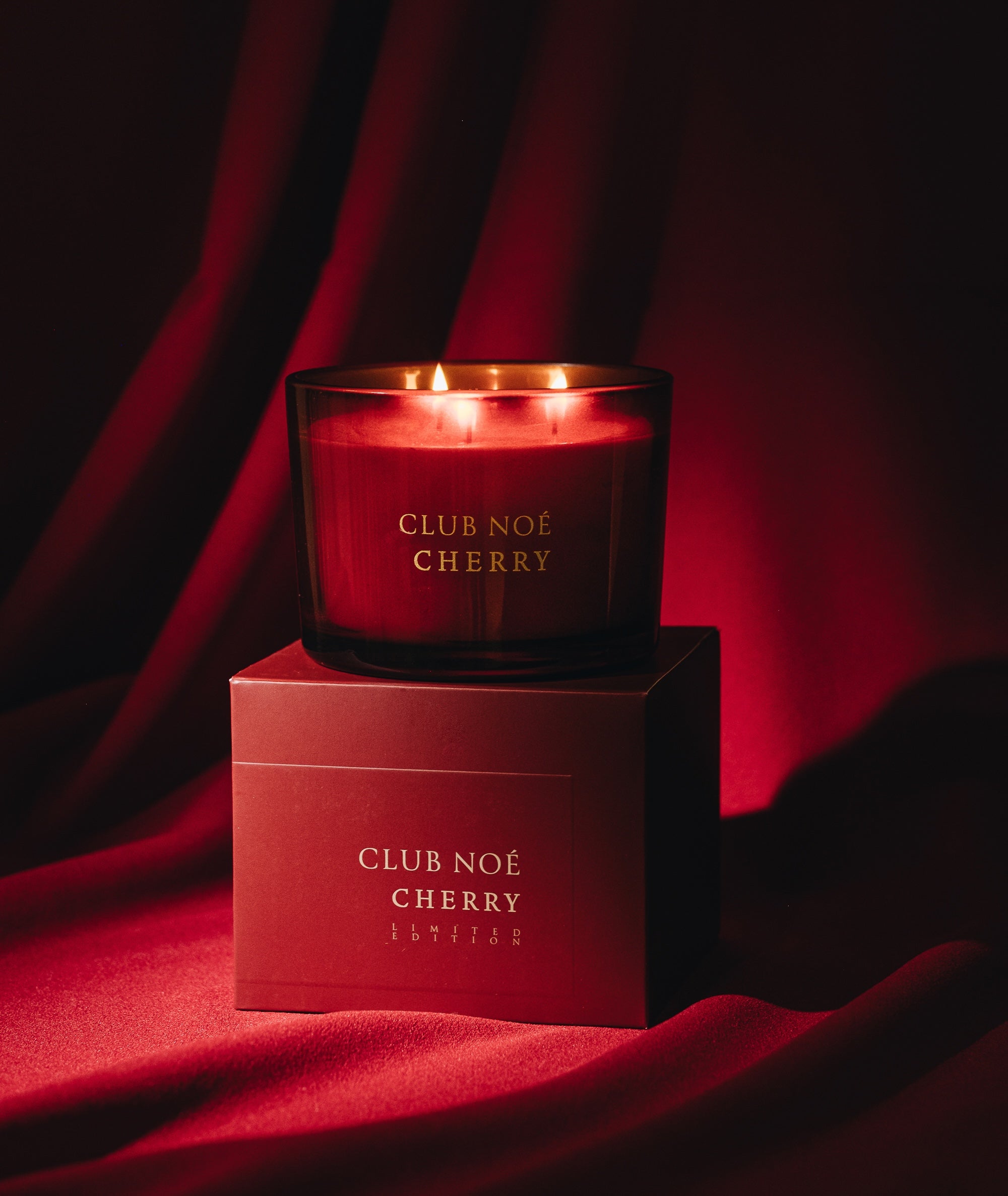 Maxi bougie parfumée Cherry