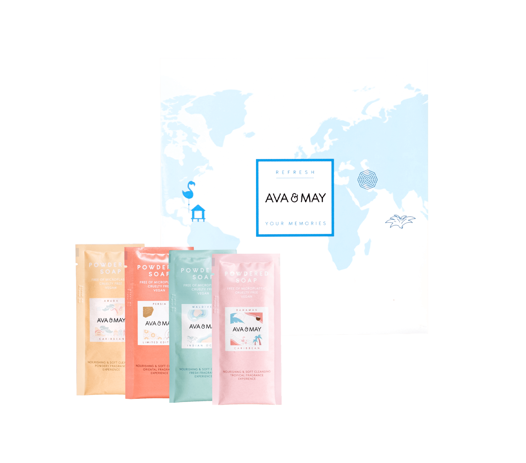 Set Powdered Soaps Discovery