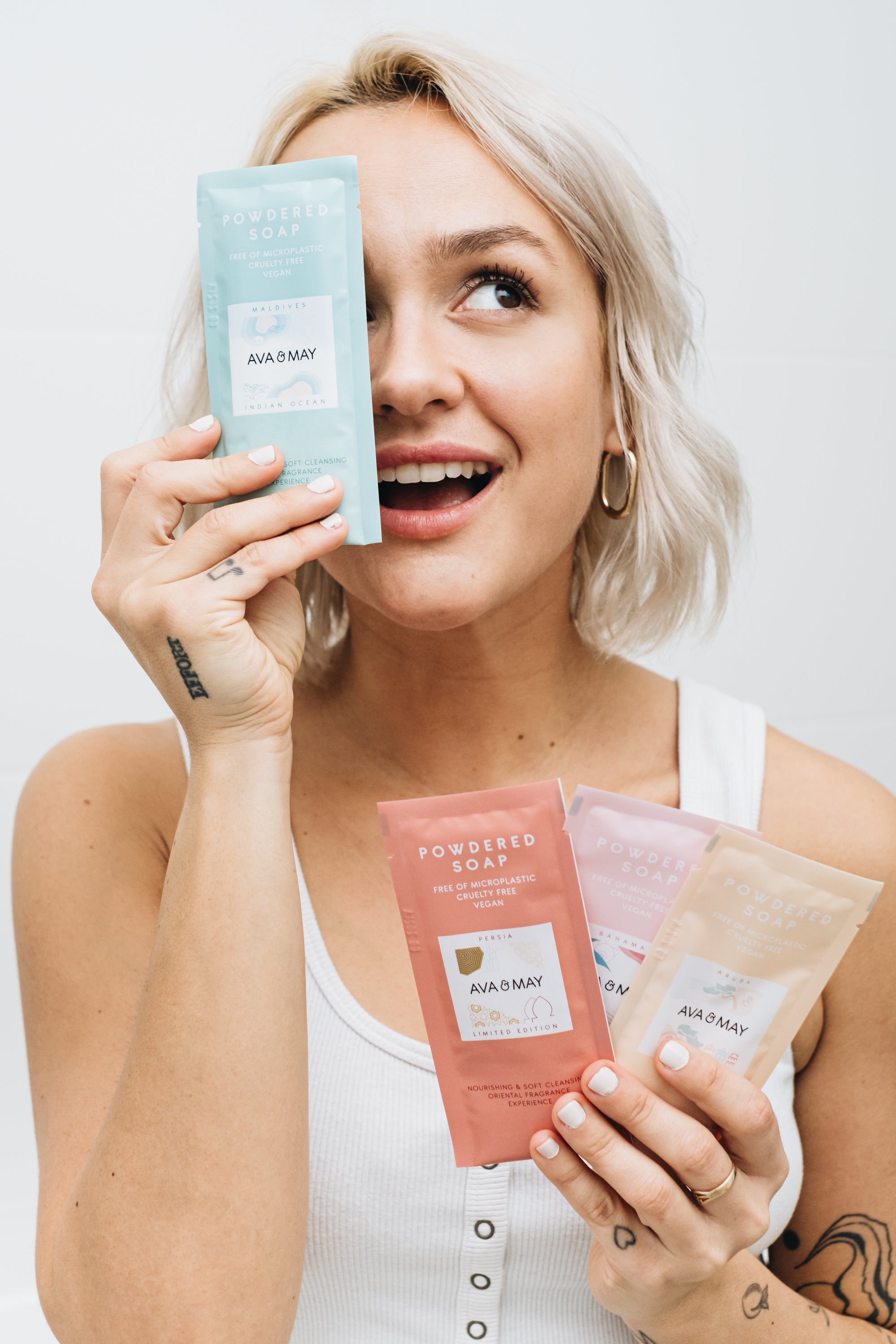 Set Powdered Soaps Discovery