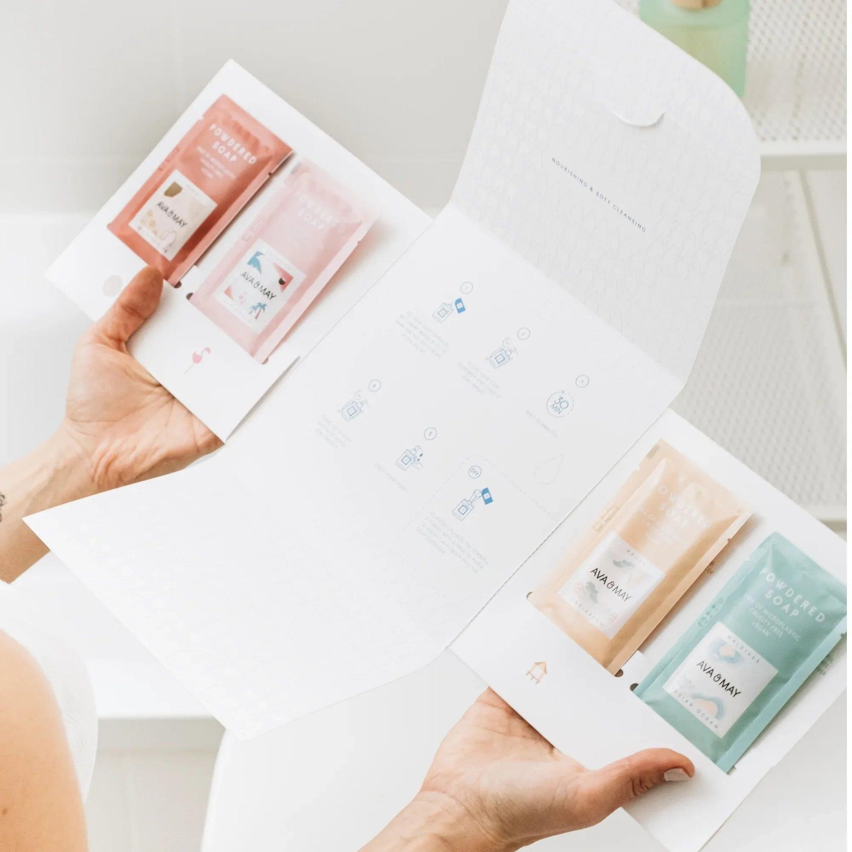 Set Powdered Soaps Discovery